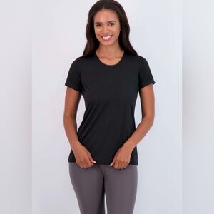 32 Degrees Black Fitted Short Sleeve Tee